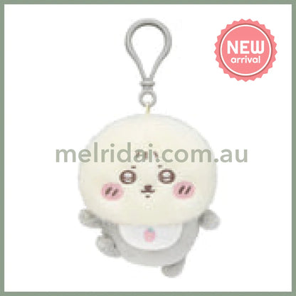 CHIIKAWA | Rakko Mascot Holder Plush Keychain Bag Charm 100×90×50mm (Chiikawa Baby)