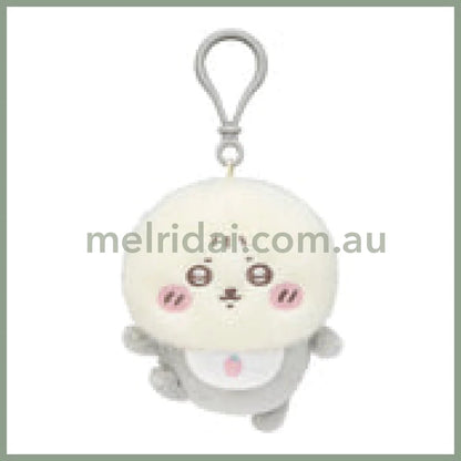 CHIIKAWA | Rakko Mascot Holder Plush Keychain Bag Charm 100×90×50mm (Chiikawa Baby)