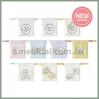 CHIIKAWA | Secret Trading Mini Drawstring Bag Blind Box 120×110mm (Chiikawa Baby)