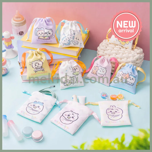 CHIIKAWA | Secret Trading Mini Drawstring Bag Blind Box 120×110mm (Chiikawa Baby)