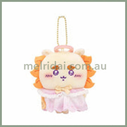 CHIIKAWA | Shisa Mascot Holder Plush Keychain Bag Charm 120×115×80mm (Angel ♡ Demon)