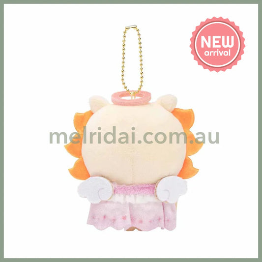 CHIIKAWA | Shisa Mascot Holder Plush Keychain Bag Charm 120×115×80mm (Angel ♡ Demon)