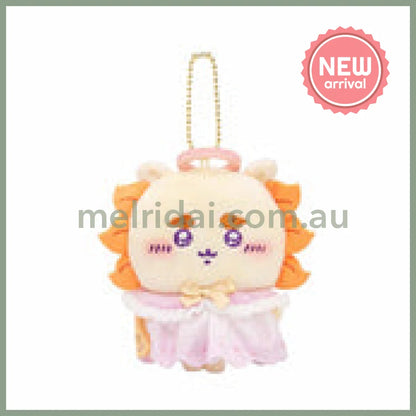 CHIIKAWA | Shisa Mascot Holder Plush Keychain Bag Charm 120×115×80mm (Angel ♡ Demon)