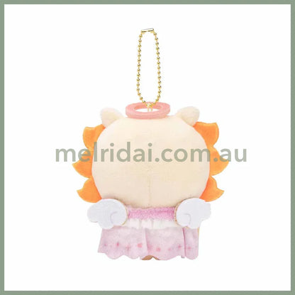CHIIKAWA | Shisa Mascot Holder Plush Keychain Bag Charm 120×115×80mm (Angel ♡ Demon)