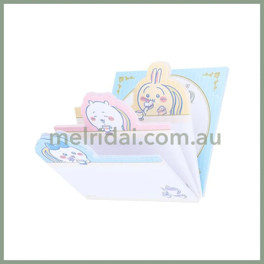 Chiikawa | Sticky Notes 4 Types × 15 Sheets (Wonder Tea Time)