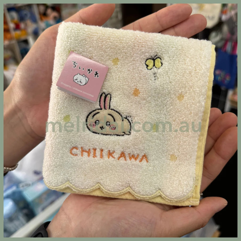 CHIIKAWA | Towel Handkerchief Cotton 100% H250×W250mm (Dot)