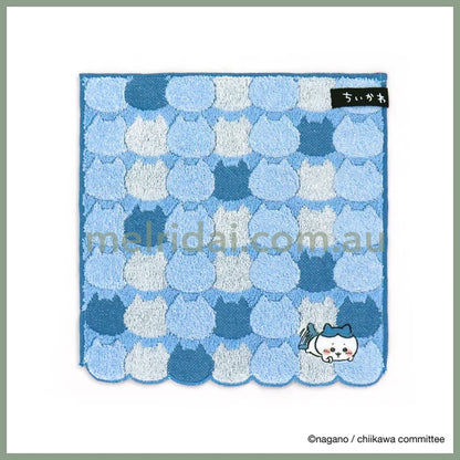CHIIKAWA | Towel Handkerchief Cotton 100% H250×W250mm (Face) Hachiware 小八