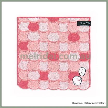CHIIKAWA | Towel Handkerchief Cotton 100% H250×W250mm (Face) Chiikawa 吉伊/小白