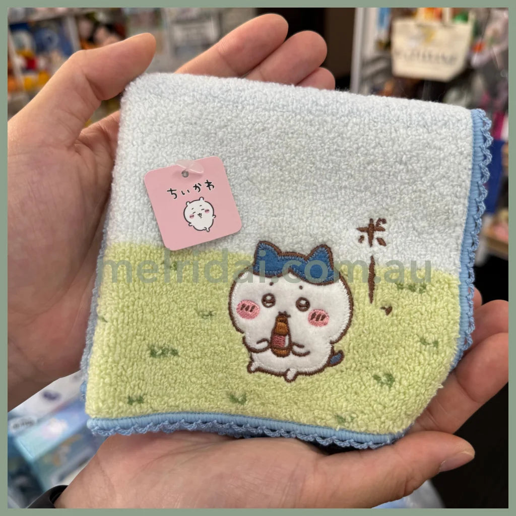CHIIKAWA | Towel Handkerchief Cotton 100% H250×W250mm (Gentle Breeze)
