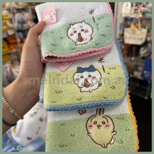 CHIIKAWA | Towel Handkerchief Cotton 100% H250×W250mm (Gentle Breeze)