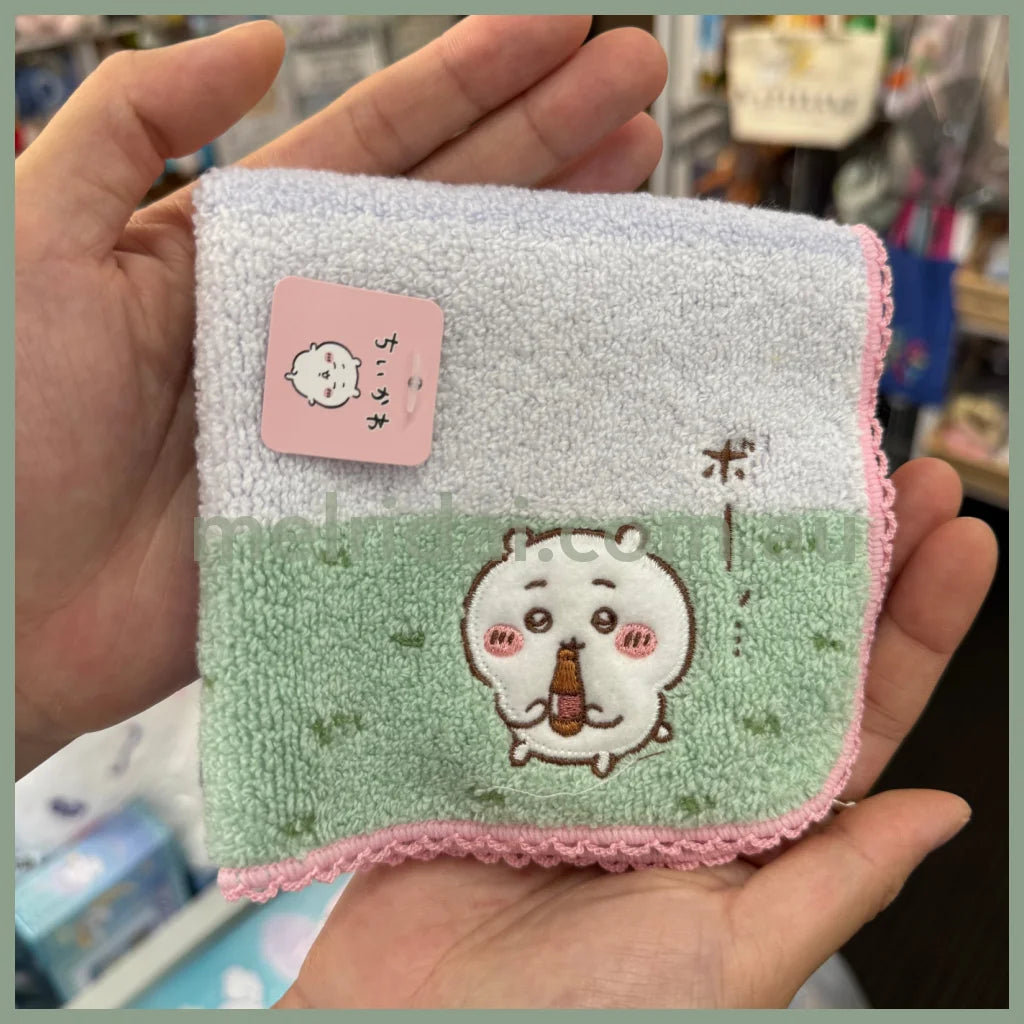 CHIIKAWA | Towel Handkerchief Cotton 100% H250×W250mm (Gentle Breeze)