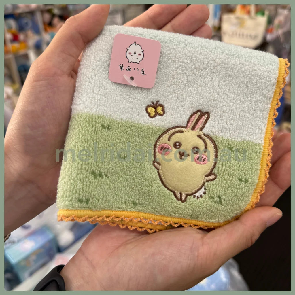CHIIKAWA | Towel Handkerchief Cotton 100% H250×W250mm (Gentle Breeze)