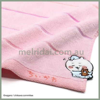 CHIIKAWA | Towel Handkerchief Cotton 100% H250×W250mm (Good Night)