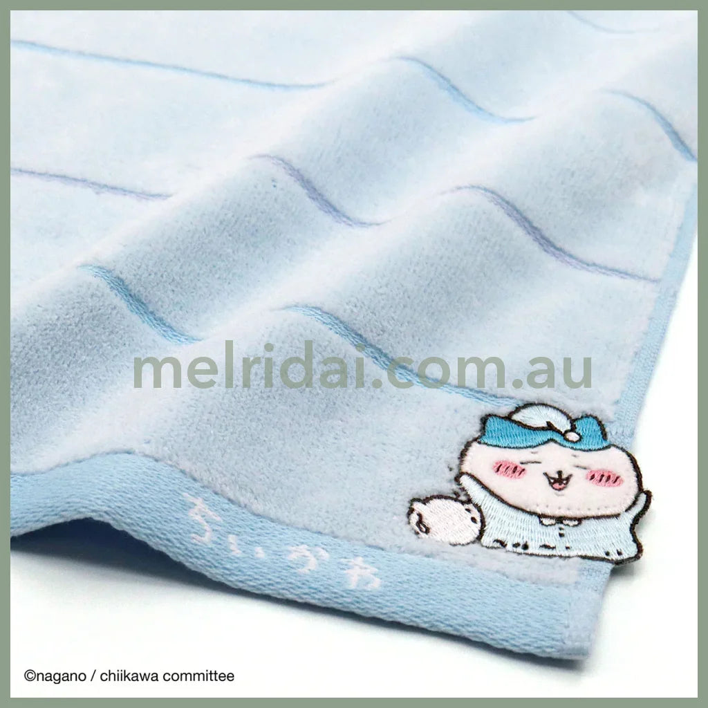 CHIIKAWA | Towel Handkerchief Cotton 100% H250×W250mm (Good Night)