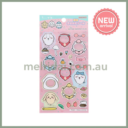 CHIIKAWA | Transformation Dress-up Playing Sticker 90×150×1.5mm (Chiikawa & Hachiware & Usagi)