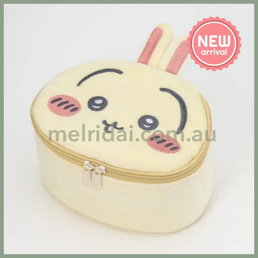 CHIIKAWA | Usagi Fluffy Vanity Pouch Cosmetic Pouch 15× 18× 10cm