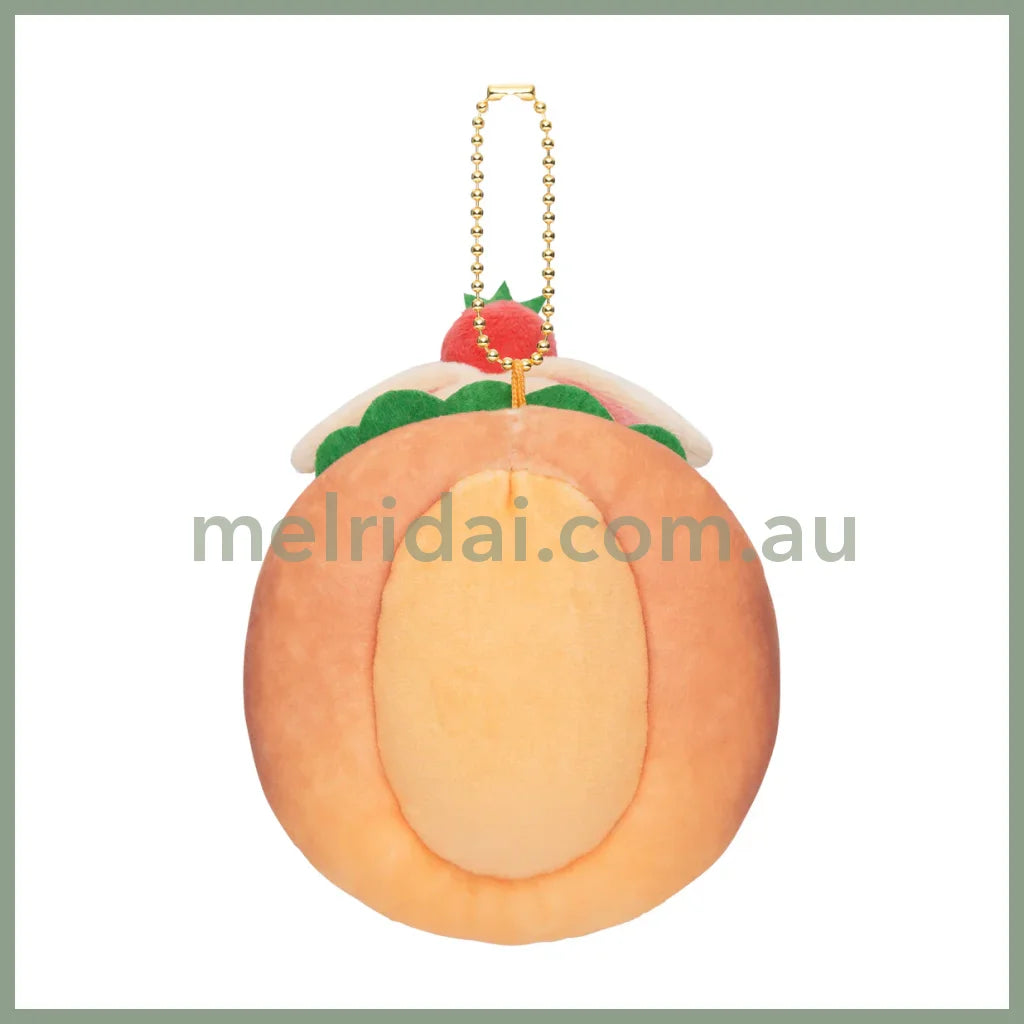 CHIIKAWA | Usagi Mascot Holder Plush Keychain Bag Charm 120×100×50mm (Sandwich/Hot Dog)