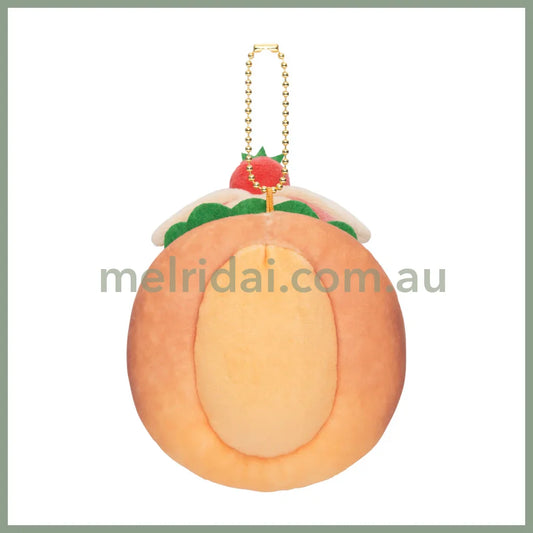 CHIIKAWA | Usagi Mascot Holder Plush Keychain Bag Charm 120×100×50mm (Sandwich/Hot Dog)