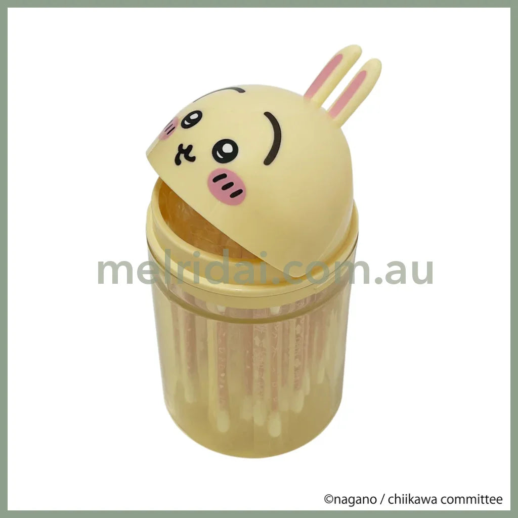 CHIIKAWA | Usagi Pakkun Menbo Cotton Swabs 50 Pieces 70 x 139 x 70mm