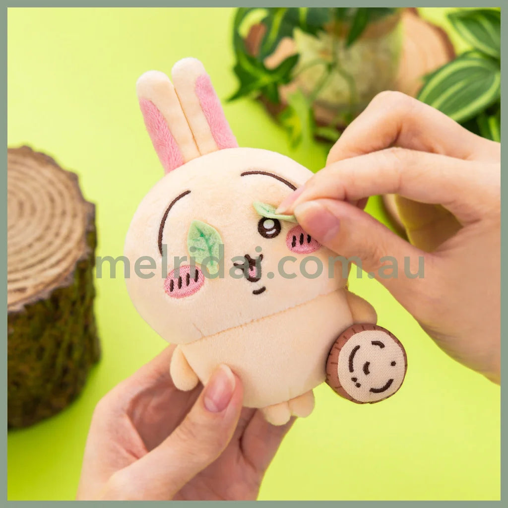 CHIIKAWA | Usagi Watermelon Series Mascot Holder Plush Keychain Bag Charm 105×85×50mm(Is this a watermelon smash?)