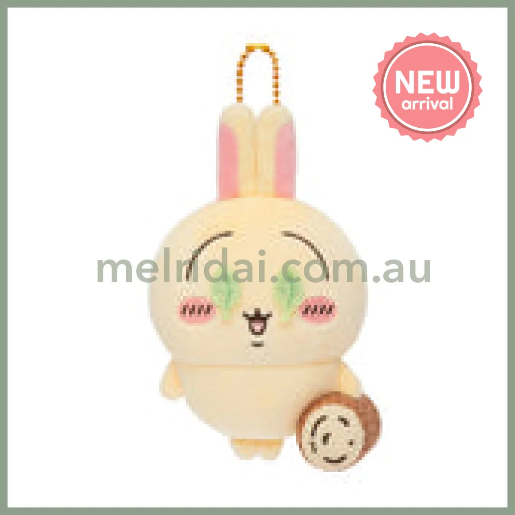 CHIIKAWA | Usagi Watermelon Series Mascot Holder Plush Keychain Bag Charm 105×85×50mm(Is this a watermelon smash?)