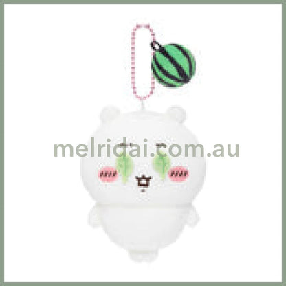 CHIIKAWA | Chiikawa Watermelon Series Mascot Holder Plush Keychain Bag Charm 105×85×50mm(Is this a watermelon smash?)