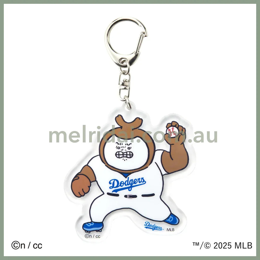 CHIIKAWA x MLB TOKYO SERIES | Acrylic Keychain Keyholder H75×W69mm Beetle (large) 大鼻嘎