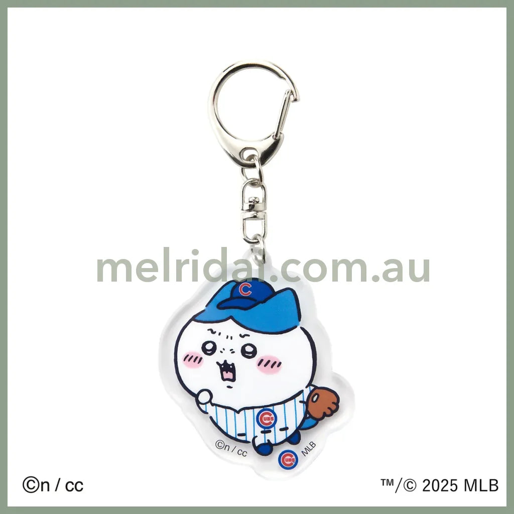 CHIIKAWA x MLB TOKYO SERIES | Acrylic Keychain Keyholder H75×W69mm Hachiware 八字喵/小八/小蓝
