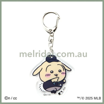 CHIIKAWA x MLB TOKYO SERIES | Acrylic Keychain Keyholder H75×W69mm Usagi 兔子/乌萨奇