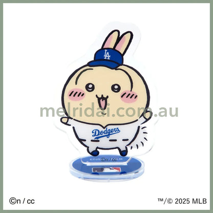 CHIIKAWA x MLB TOKYO SERIES | Acrylic Stand H75×W110mm Dodgers-Usagi 兔子/乌萨奇