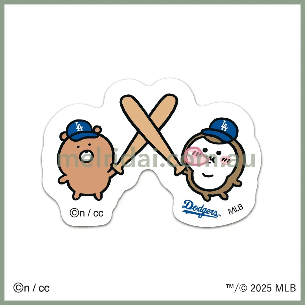 CHIIKAWA x MLB TOKYO SERIES | Sticker H64×W62mm Beetle (large) 大鼻嘎
