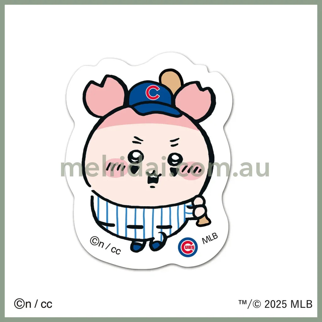 CHIIKAWA x MLB TOKYO SERIES | Sticker H64×W62mm Kani-chan 古本