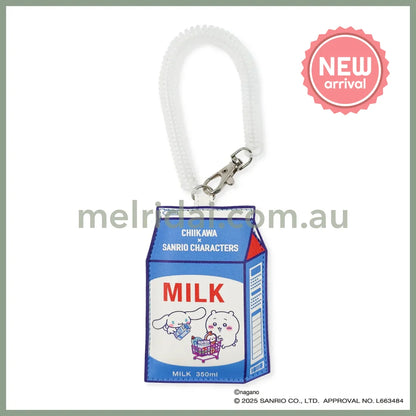 Chiikawa x Sanrio | Cinnamoroll & Chiikawa Die-Cut Pass Case 110x83x8mm (Supermarket)