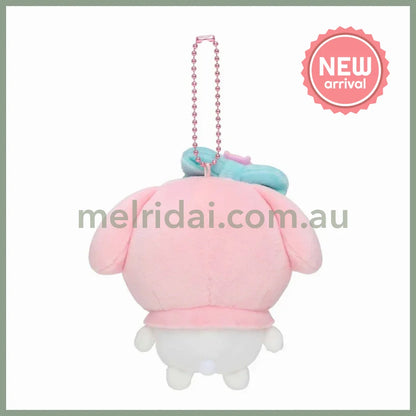 Chiikawa x Sanrio | My Melody x Chiikawa Plush Keychain Bag Charm Mascot Holder 110×125×60mm