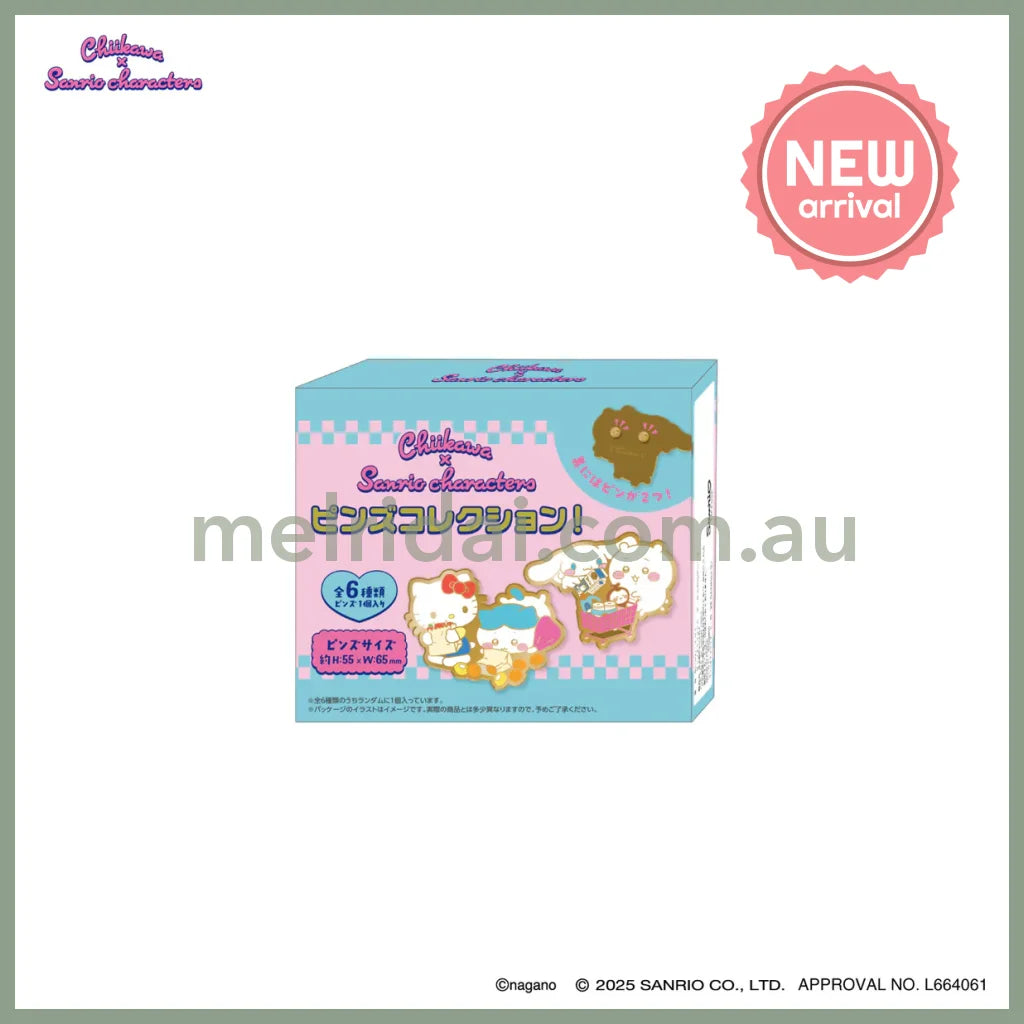 Chiikawa x Sanrio | Secret Pin Blind Box 55x65mm (Supermarket)
