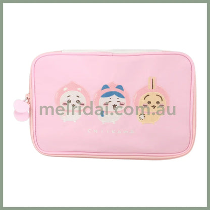 CHIIKAWA x SHOBIDO | Peach Series Multi-purpose Pouch W290×H190×D100mm