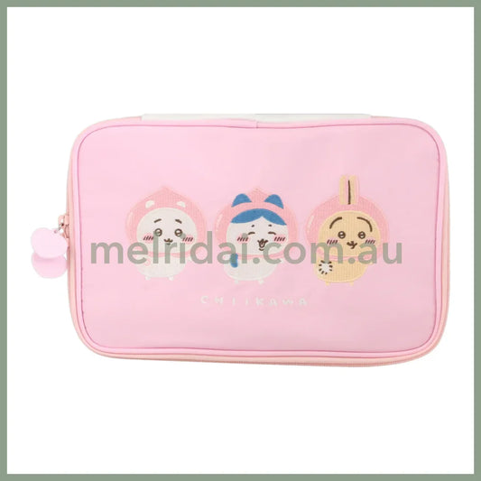 CHIIKAWA x SHOBIDO | Peach Series Multi-purpose Pouch W290×H190×D100mm