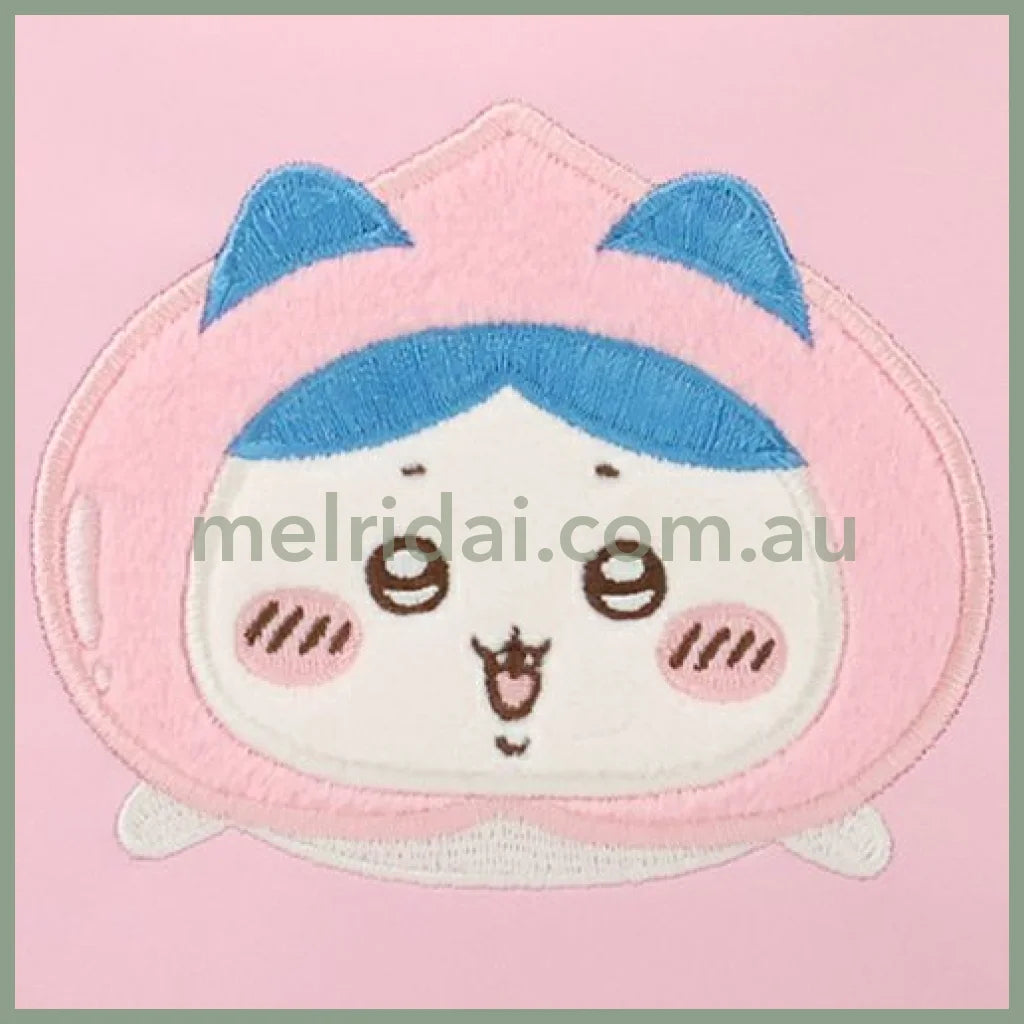 CHIIKAWA x SHOBIDO | Peach Series Square Pouch W130×H130×D40mm (Hachiware)
