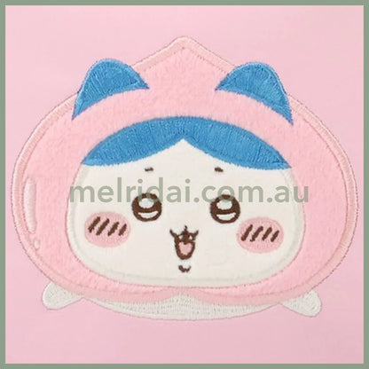 CHIIKAWA x SHOBIDO | Peach Series Square Pouch W130×H130×D40mm (Hachiware)