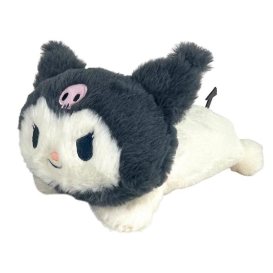 SANRIO | Kuromi Long Pouch Fluffy Pencil Case 120x145x255mm