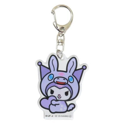 SANRIO | Kuromi Acrylic Keychain 59×42×3mm (Rody Bounce Horse)