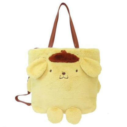 SANRIO | Pom Pom Purin Rootote 2way Tall Backpack & Tote Bag 400×360×110mm (Fluffy Cryptid)