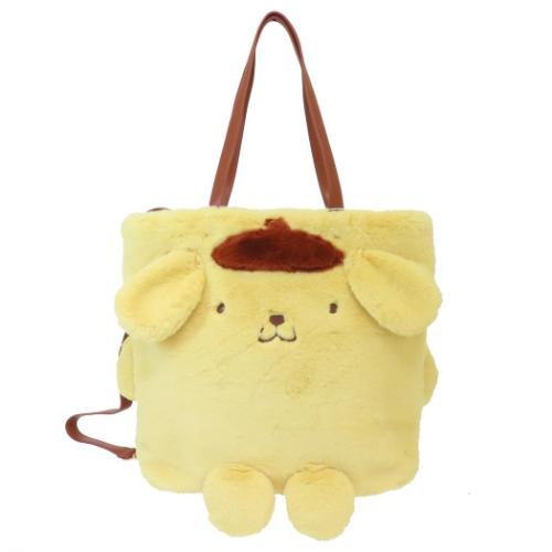 SANRIO | Pom Pom Purin Rootote 2way Tall Backpack & Tote Bag 400×360×110mm (Fluffy Cryptid)