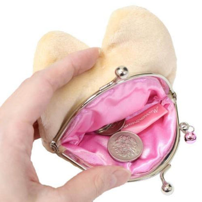 SANRIO | Marron Cream Clasp Coin Purse 90×120×15mm