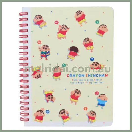 Crayon Shin-chan | B6 Ring Notebook 182×136×8mm