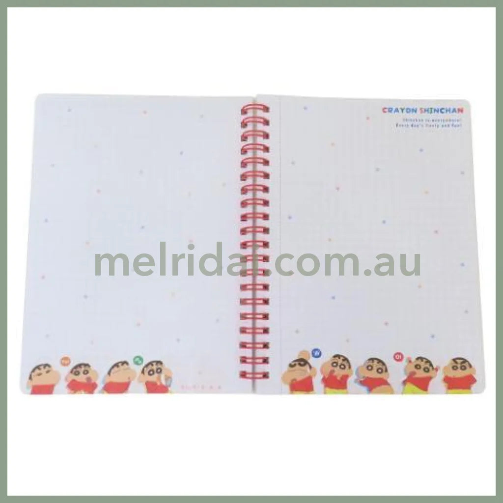 Crayon Shin-chan | B6 Ring Notebook 182×136×8mm