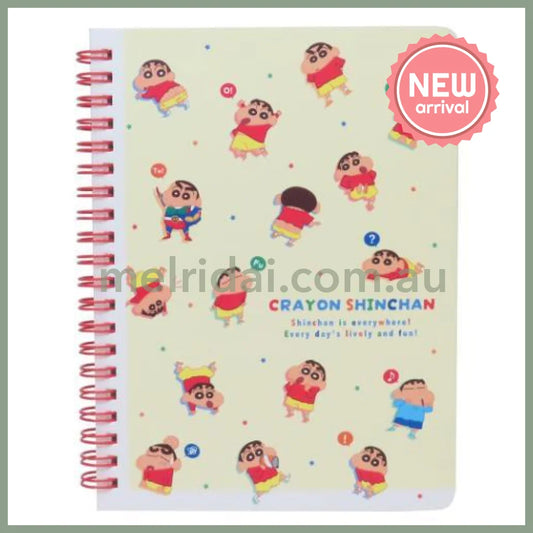 Crayon Shin-chan | B6 Ring Notebook 182×136×8mm