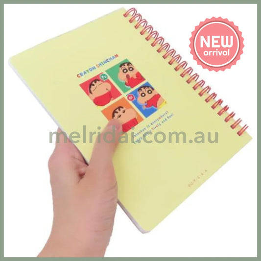 Crayon Shin-chan | B6 Ring Notebook 182×136×8mm