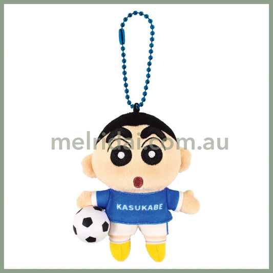 Crayon Shin chan | Club Activity Mascot Keychain Bag Charm 120×85×50mm (Football Club)