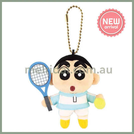 Crayon Shin chan | Club Activity Mascot Keychain Bag Charm 120×85×50mm (Tennis Club)